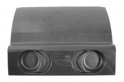 Exhaust Filter Cover, for X7 (gray black) - SEBO