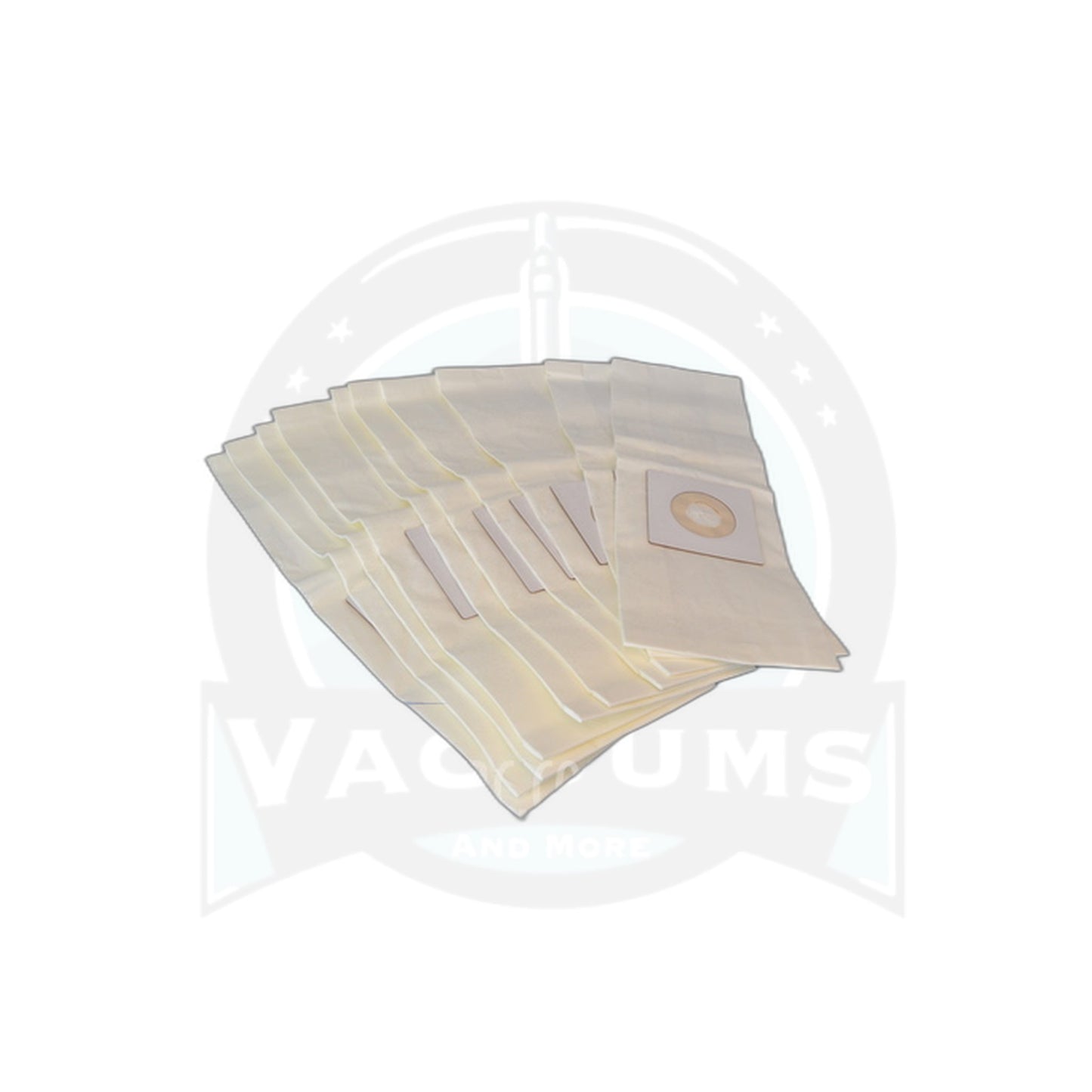Windsor Wide Area Wave Paper Bags 10-Pack - Commercial - Windsor