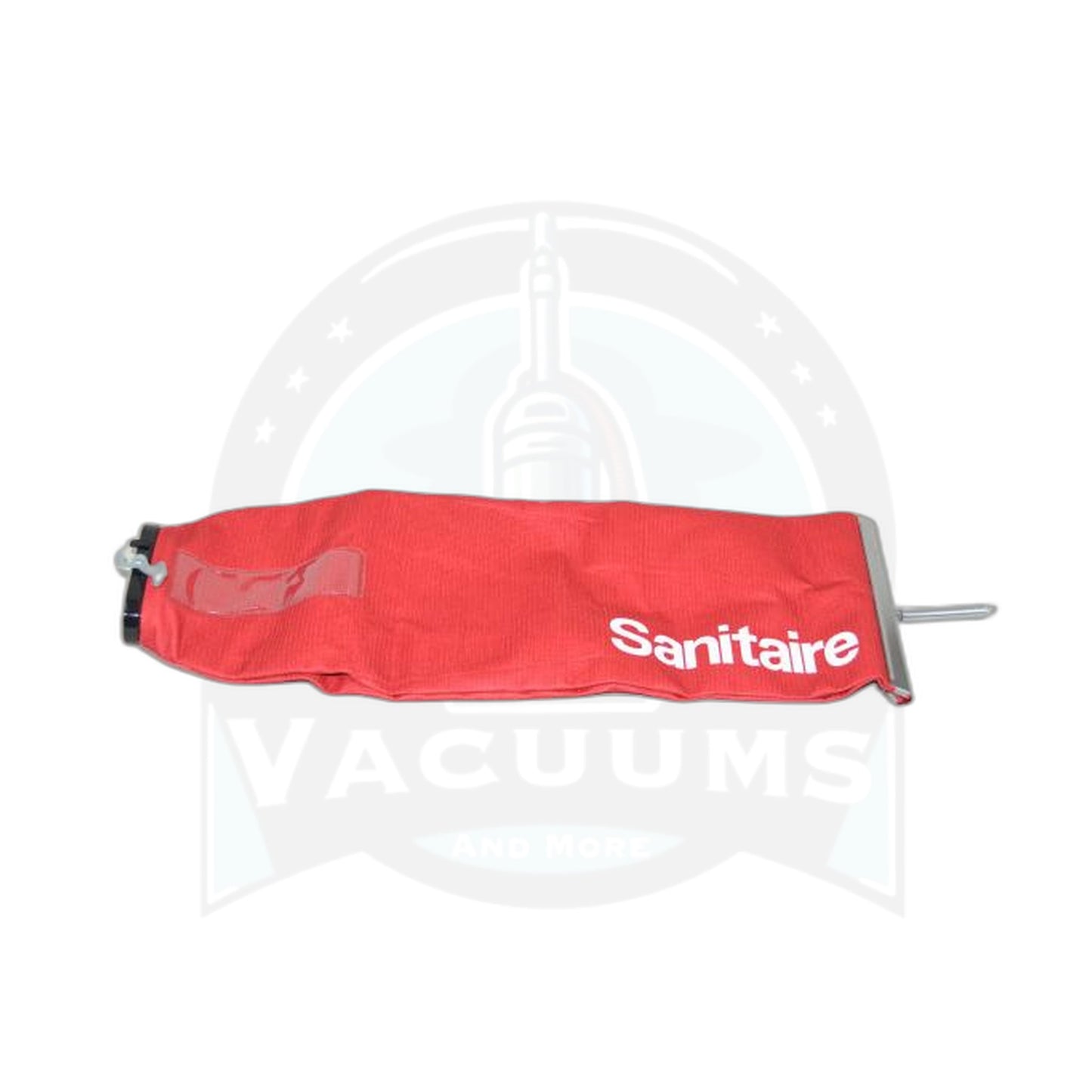 Sanitaire CLOTH BAG Assembly.- RED with SLIDE - MAY BE GRAY OR RED - Eureka