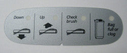 Display, for X4 (silver) - SEBO