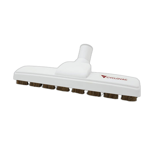 Cyclovac Super Luxe 12 in. Soft-Bristle Floor Brush with Wheels