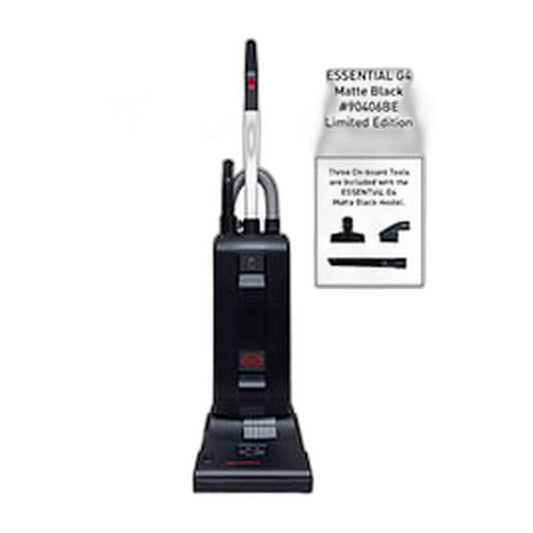 SEBO ESSENTIAL G4 upright vacuum in Black