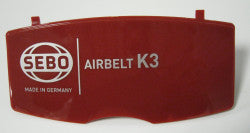 Exhaust Filter Cover, for K3 (red/silver print) - SEBO