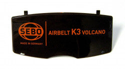 Exhaust Filter Cover, for K2/K3 (dark cherry/silver print) - SEBO