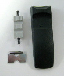 Slider Button, complete (with 2 springs, slider, lock, and cap), for 6270GS Telescopic Tube (gray black) - Image 2