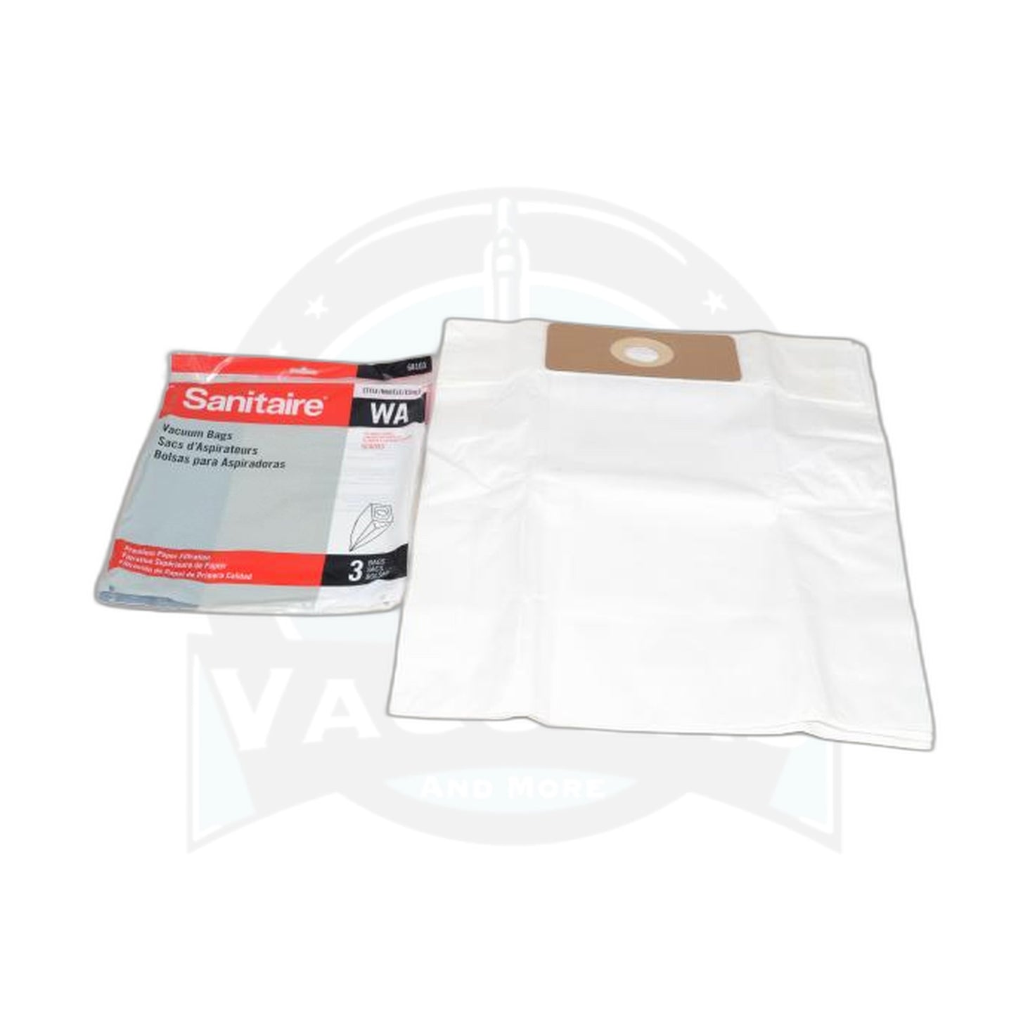 Sanitaire Style WA Allergen Dust Bags for SC6093 Wide Area Vacuum - 3/pk - Eureka