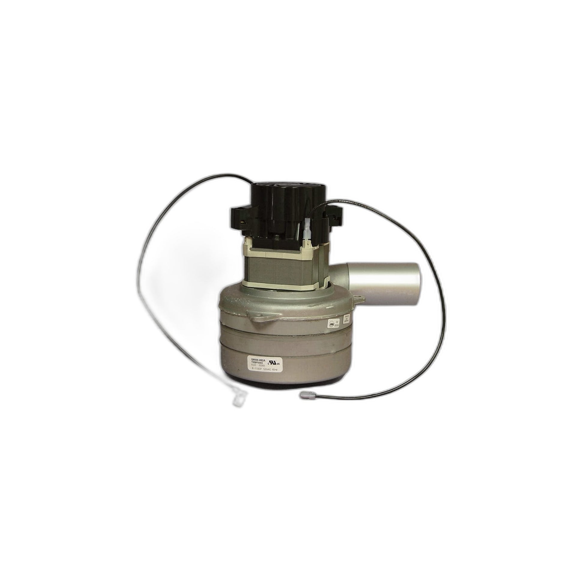 Assembled 605 Airwatt Tangential Bypass Motor with 4.5 in Exhaust Tube