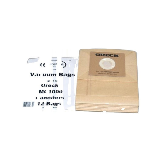 Paper Bags - Oreck Quest Straight Suction Canister (12-Pack)