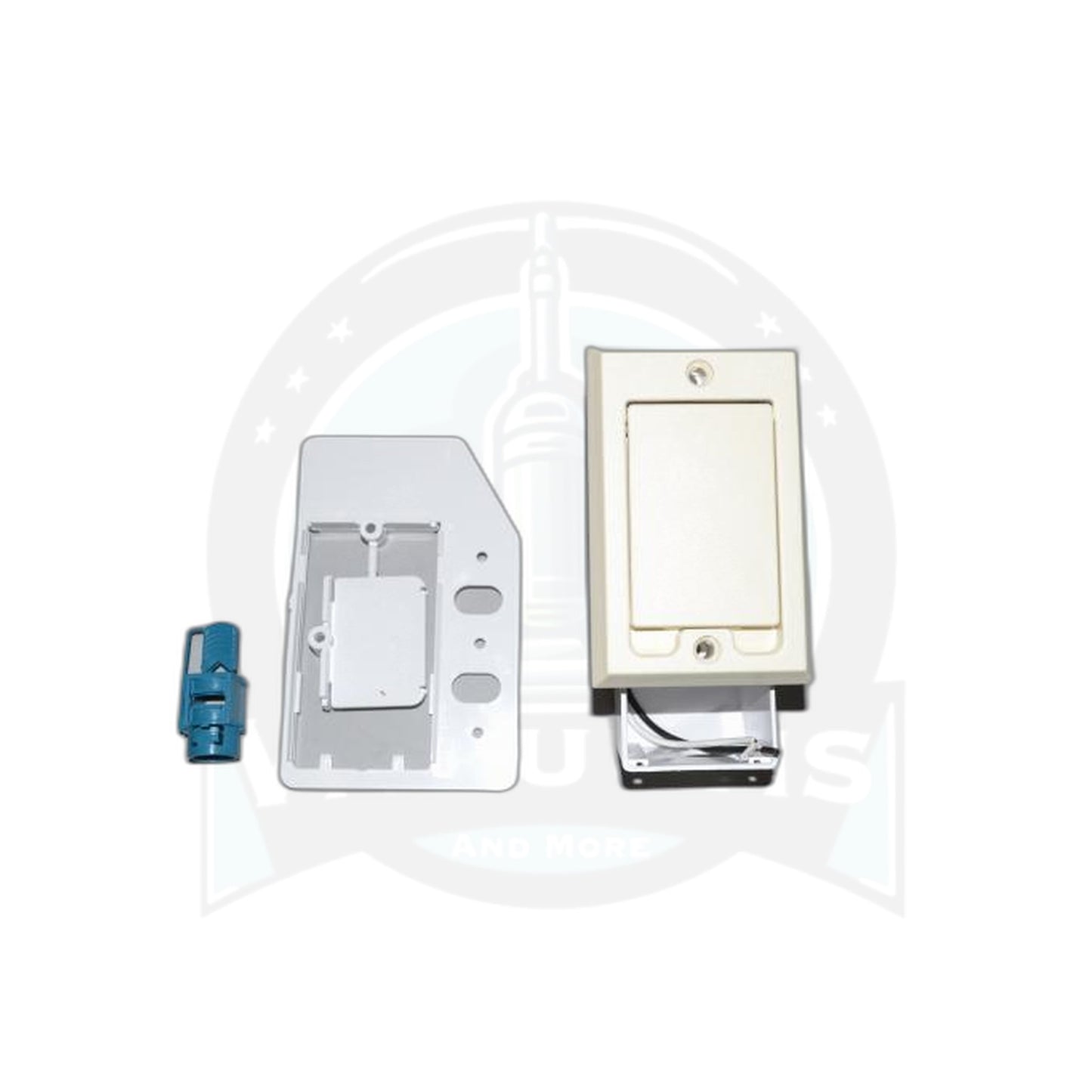 Hayden SuperValve with Square Door - Almond, Direct Connect Inlet - Vacuums and More