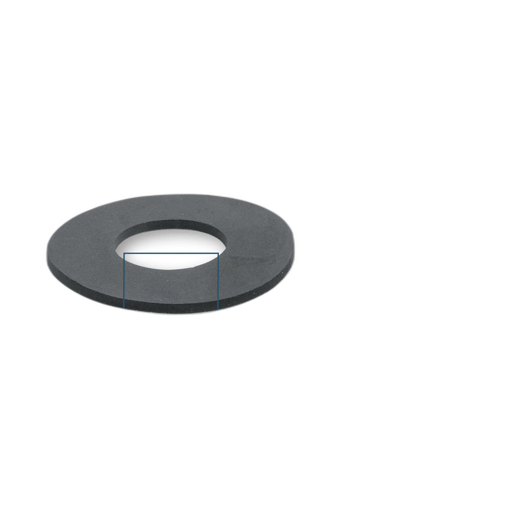 Central Vacuum Motor Gasket - 5.5 in. OD x 2.5 in. ID, 1/4 in. Thick