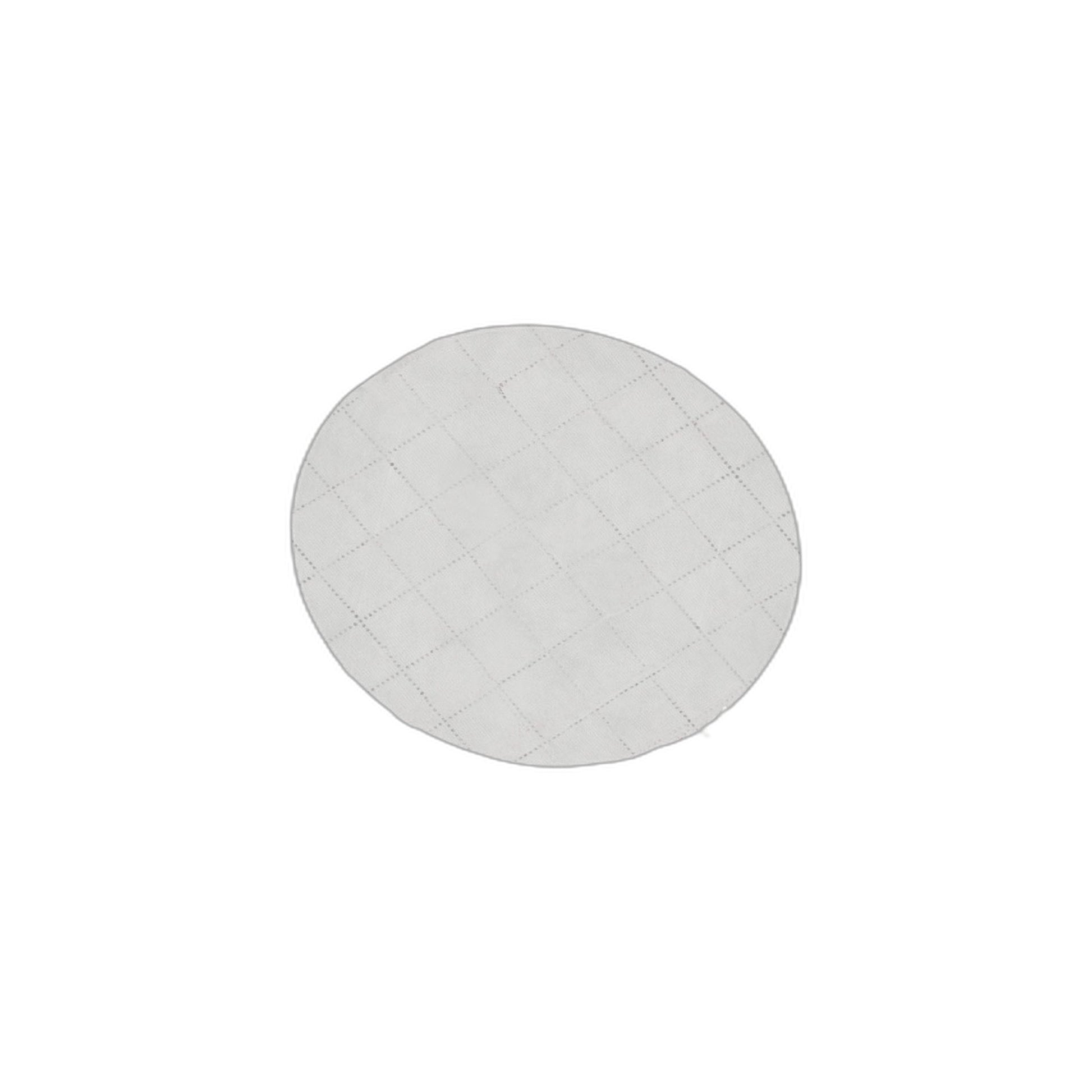 Round Central Vacuum Filter - 13.25 in. White