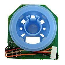 Power Display (8038ER1), PCB with Lights (8108ER), and Retaining Ring (8058ER), for D4 - SEBO