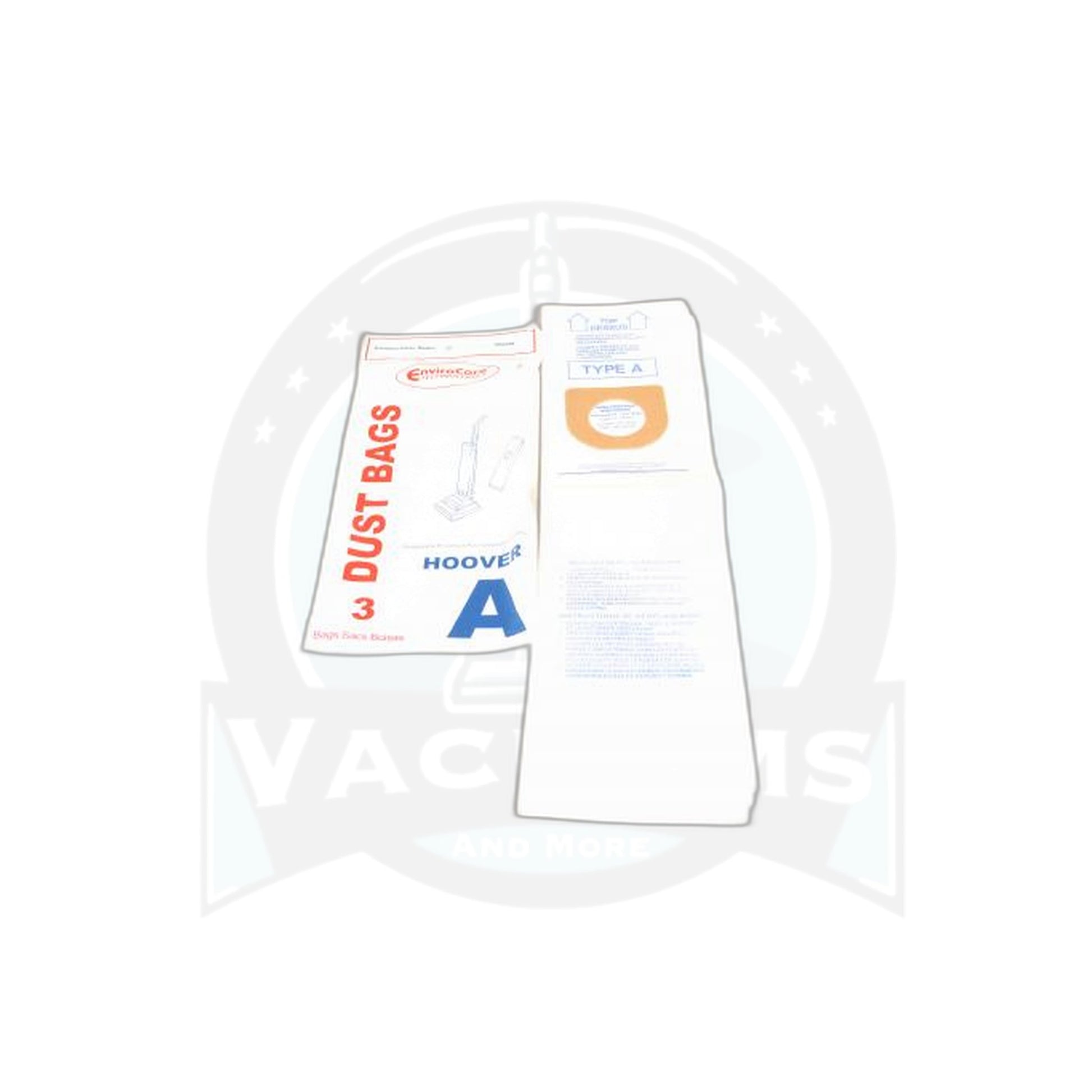 Hoover Style A Upright Vacuum Bags - 3 Pack - Hoover