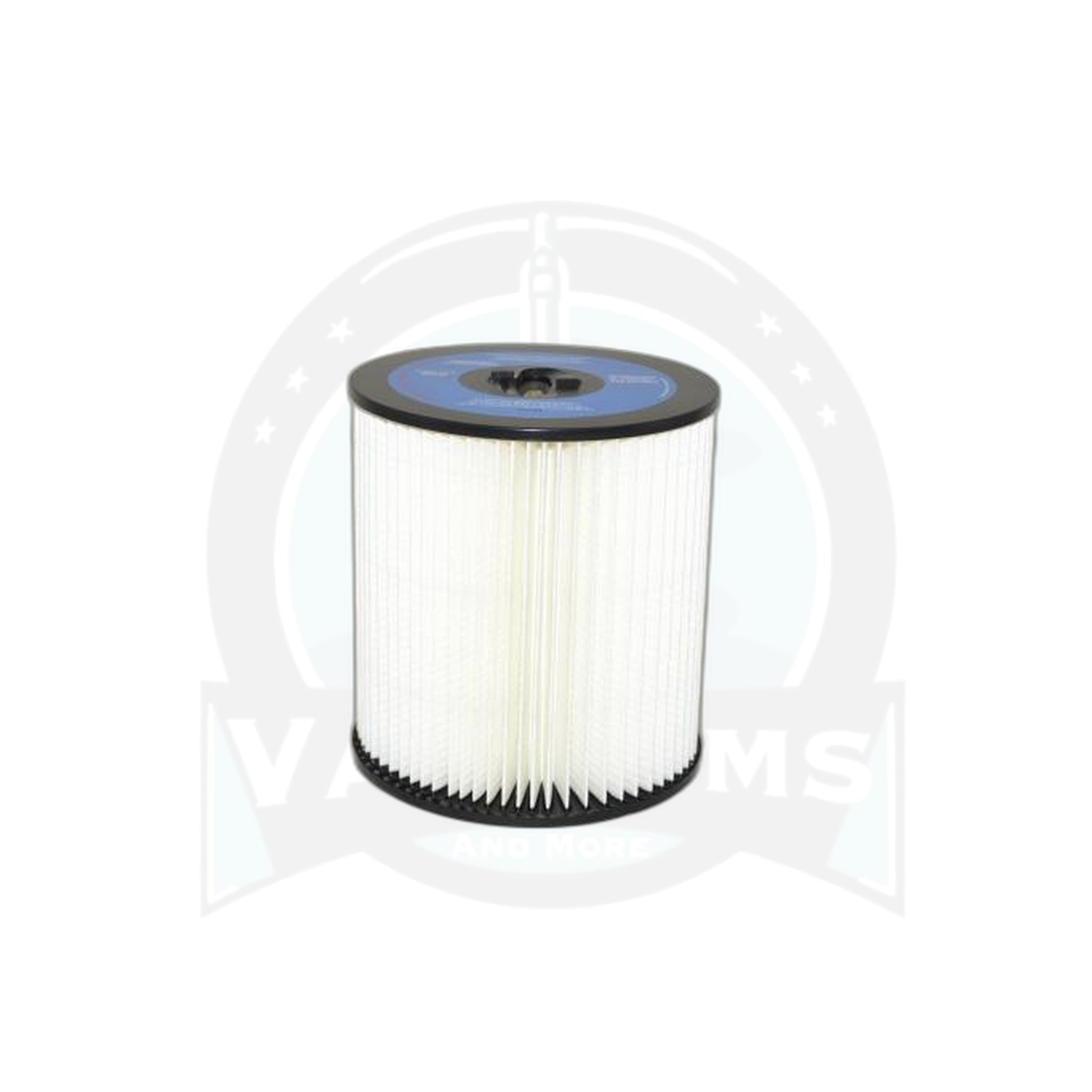 7-Inch Pleated Cartridge Filter - Dirt Devil, Titan, Royal, Vacuflo Central Vacuums - Royal