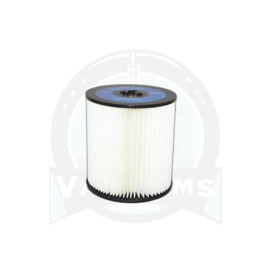 7-Inch Pleated Cartridge Filter - Dirt Devil, Titan, Royal, Vacuflo Central Vacuums - Royal
