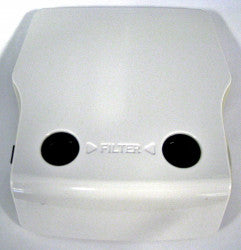 Cover, exhaust air filter, for E1 and E3 (white) - SEBO
