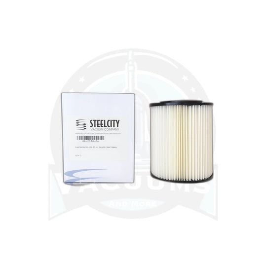 Cartridge Filter / Ridgid with D ( 9IN Tall ) - Open Top and Bottom - Ridgid