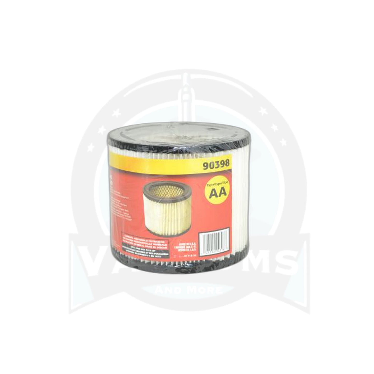 Shop-Vac Type AA Cartridge Filter (5" x 5-3/4") - Shop-Vac