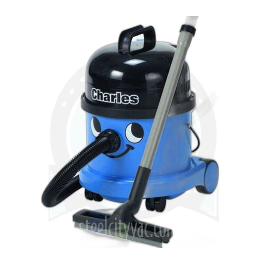 Numatic Charles CVC370-2 Wet/Dry Canister Vacuum - Blue