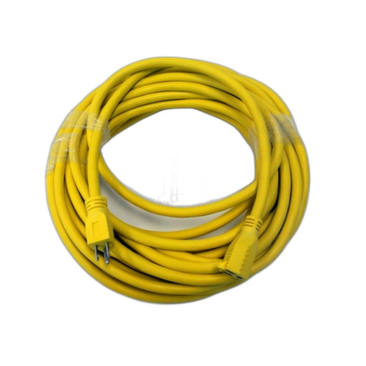 Fit All 50 ft 14/3 Heavy-Duty Extension Cord, Yellow, 600V