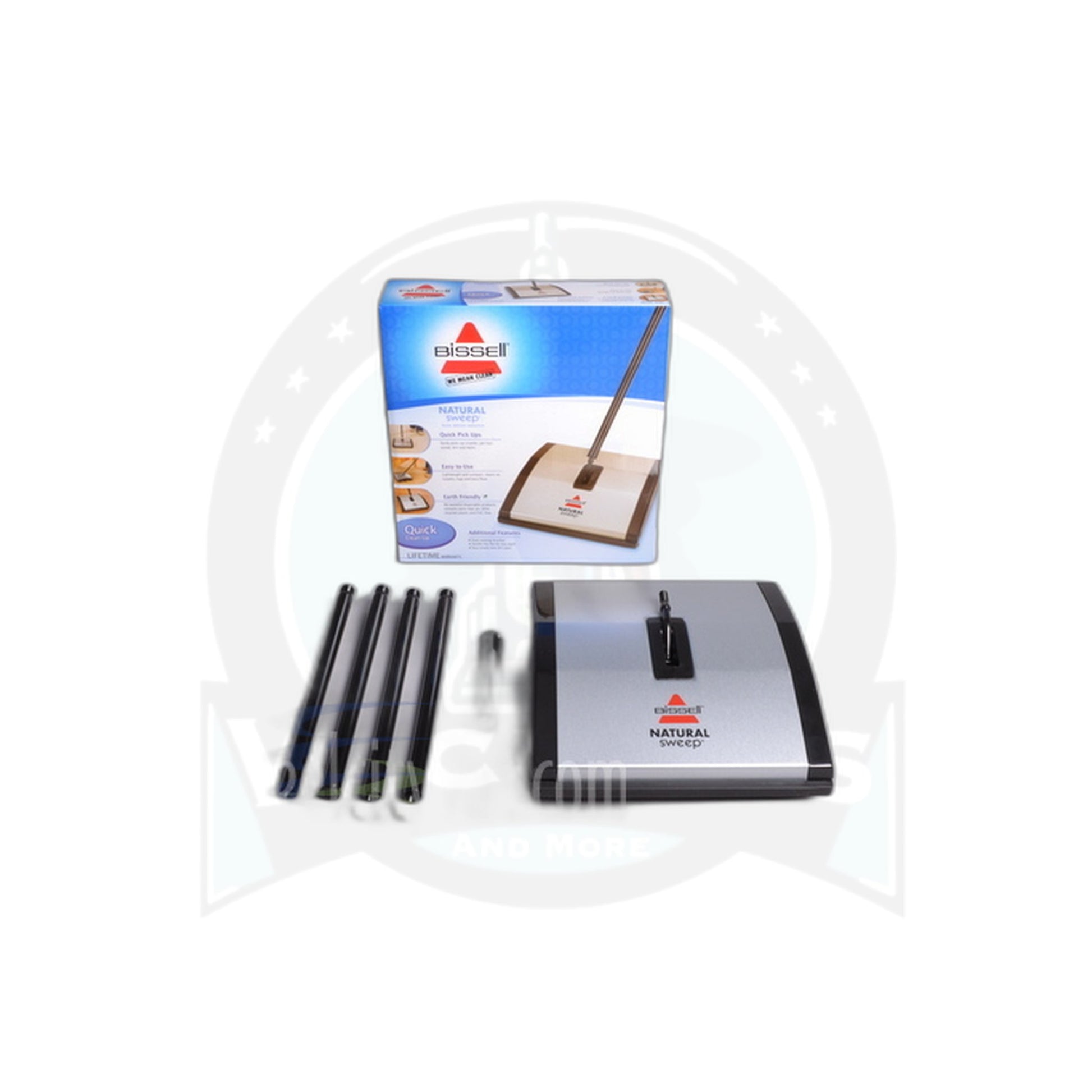 Bissell Natural Sweep Carpet & Floor Manual Sweeper - Bissell