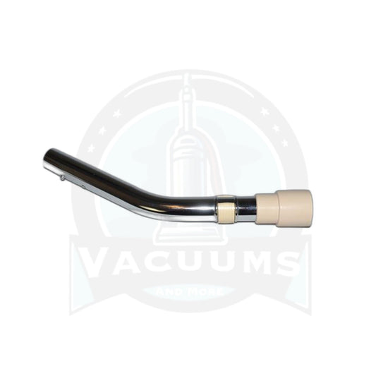Curved Hose End Handle with Button, Cuff & Bleeder Valve - 1-1/4" (Fitall) - Vacuums and More