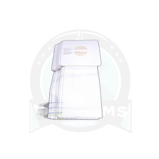 Nobles/Castex/Tennant Commercial Backpack Vacuum Bags - 10 Pack