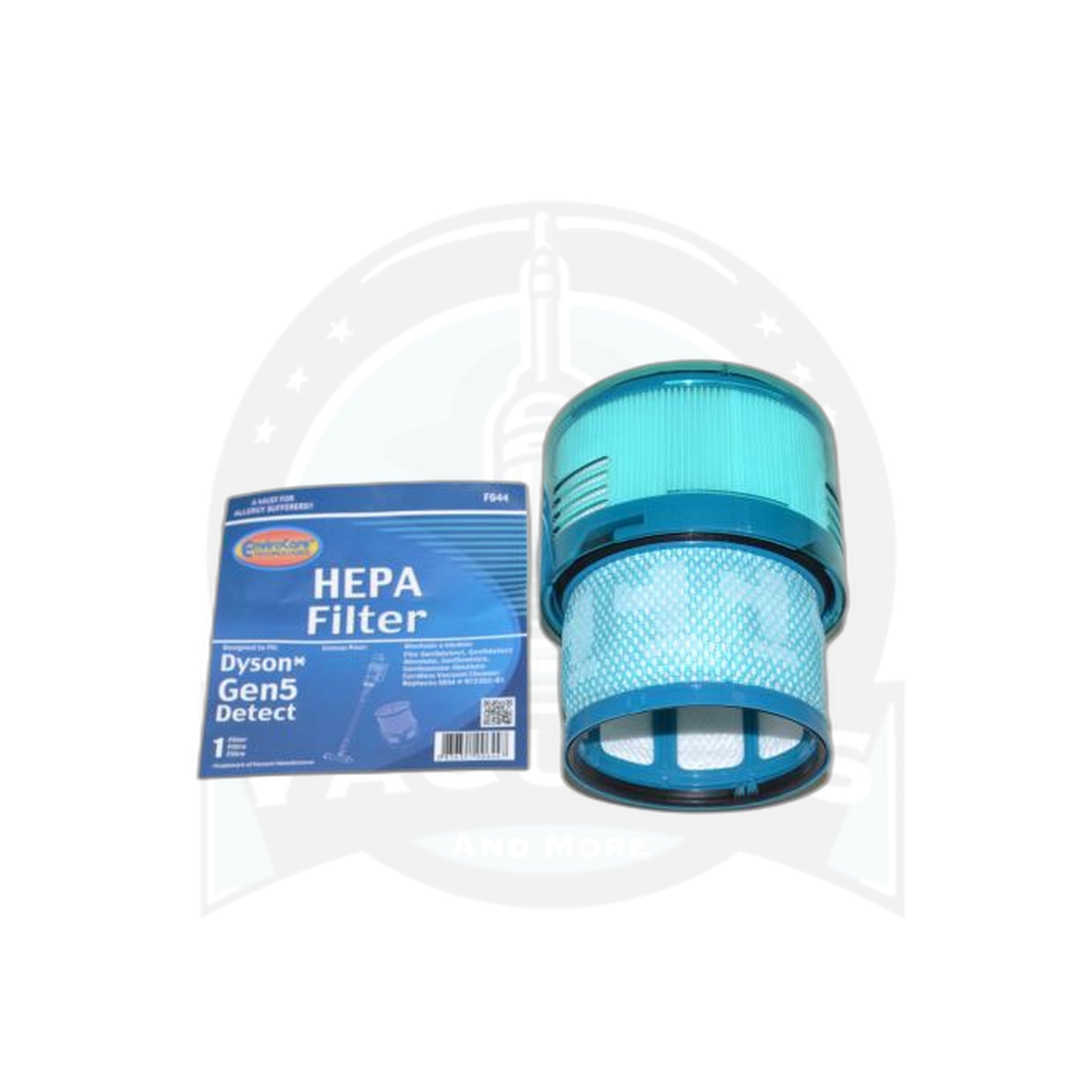 Dyson Gen5 Detect Stick Vacuum HEPA Filter - 4.5" x 5" - Vacuums and More