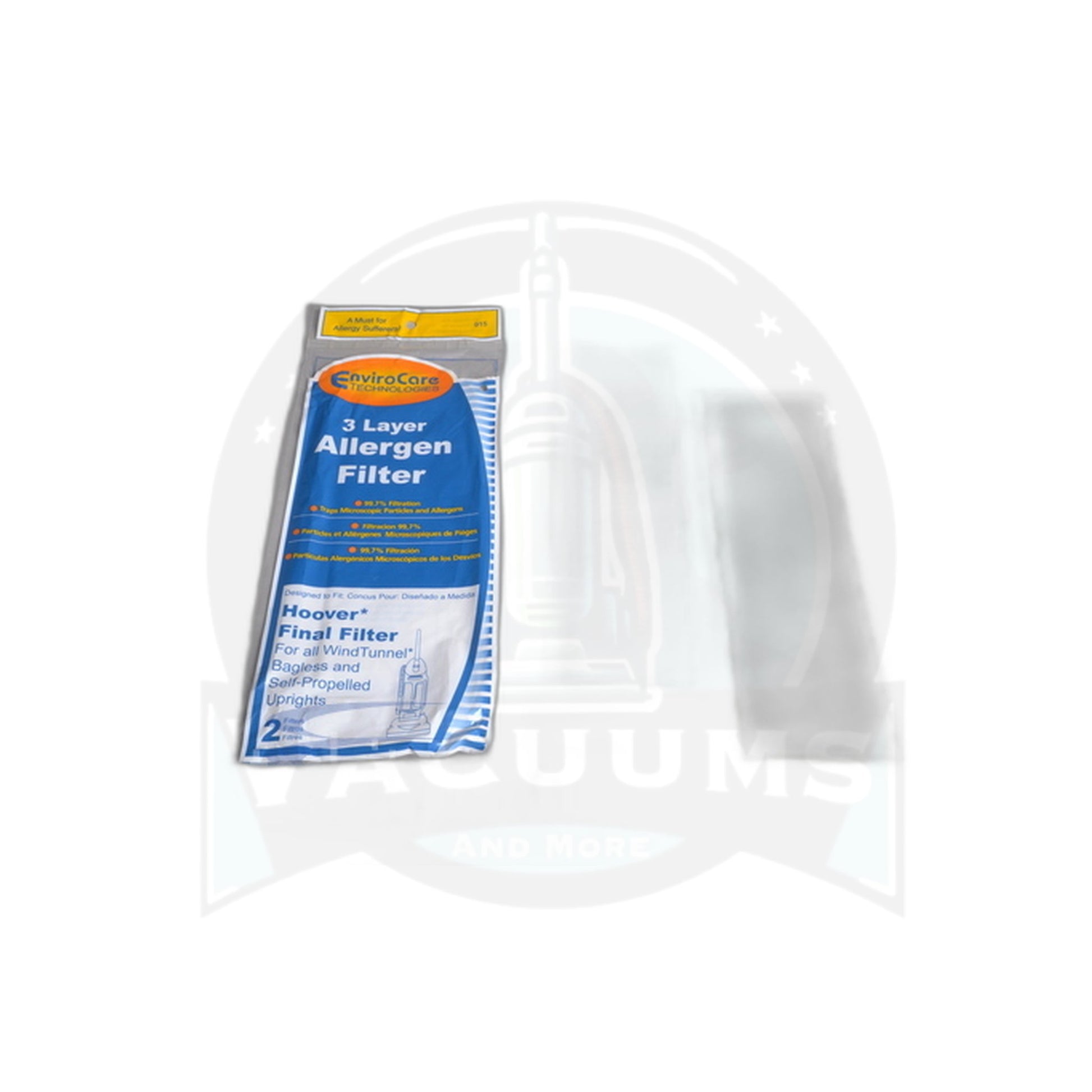 Hoover U5750 Upright Vacuum Foam Filter, 2-Pack - Hoover