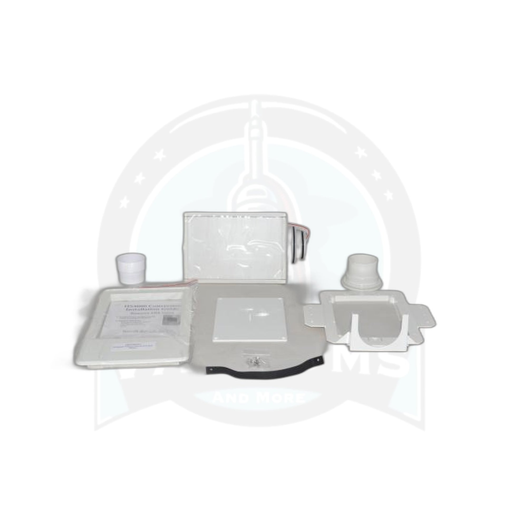 Valve Rough-In Conversion Kit White - Hide A Hose HS4000 to HS5000 - Hide A Hose