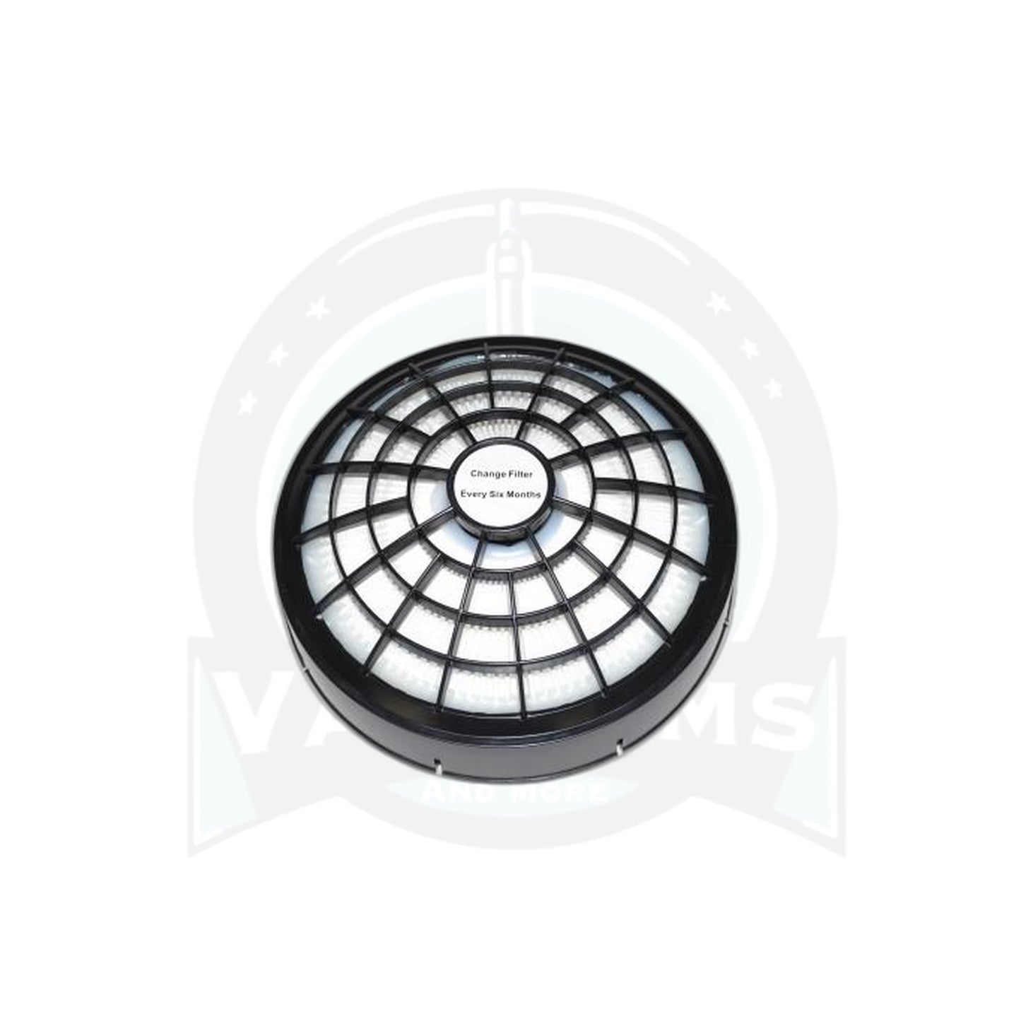 Clip-On True HEPA Motor Filter - Fits 5.7" Lamb Motors, Dust Care Patriot & Air-Storm - Lamb