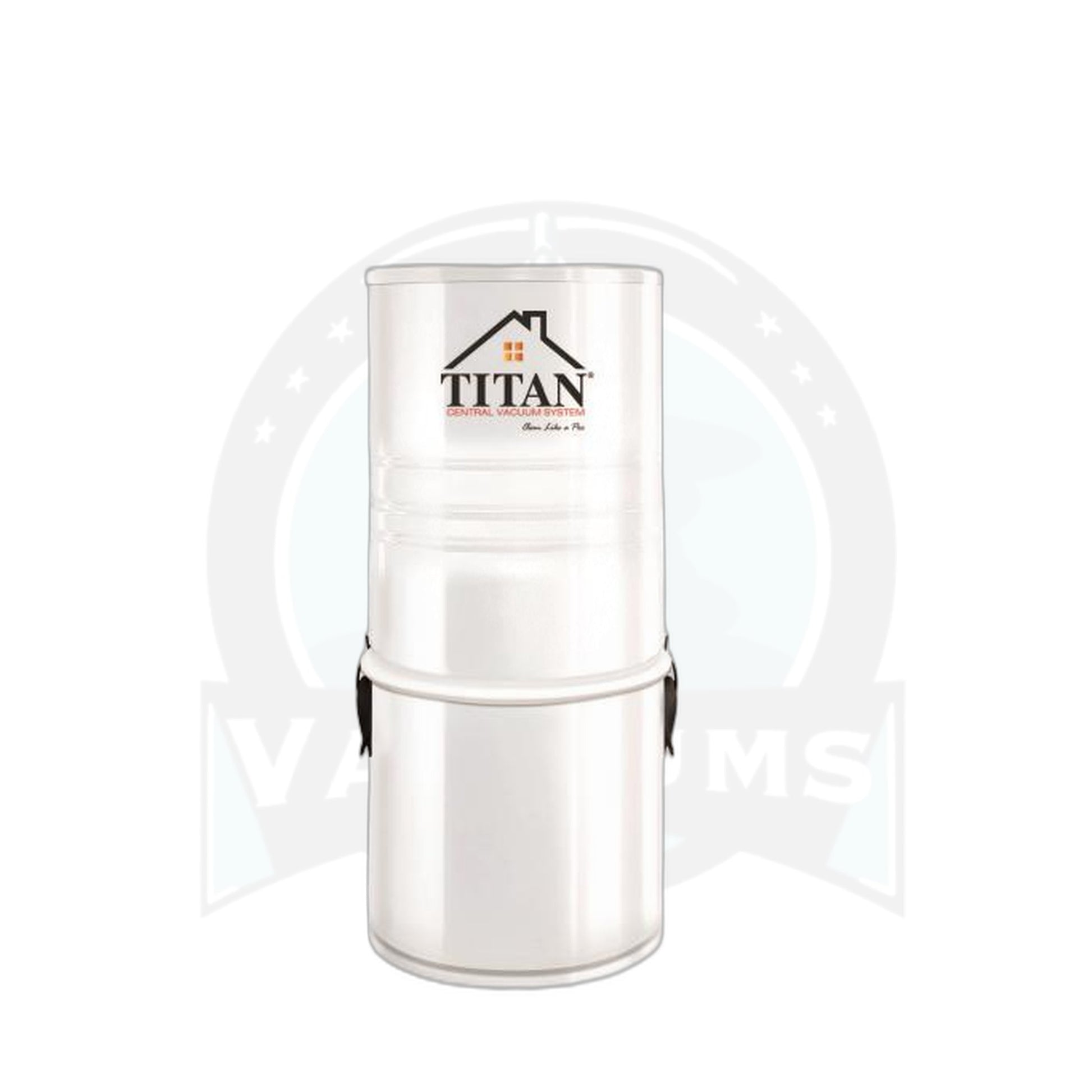Titan TCS4792 Central Vacuum - 5000 Sq Ft, 140" Water Lift, 3.6 Gal - Titan