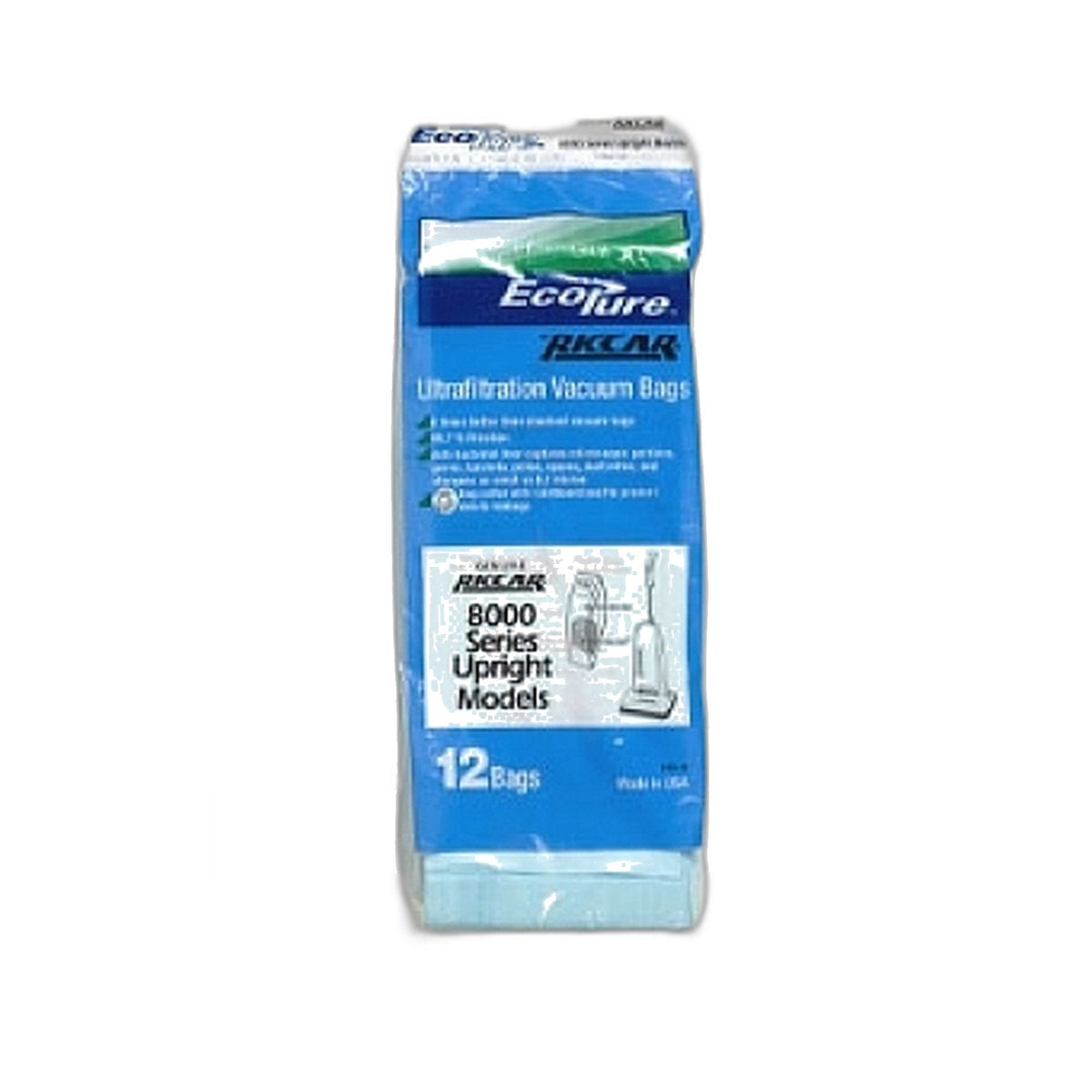 Riccar C15-12 Paper Vacuum Bags - Model 8000 Series, 12-Pack