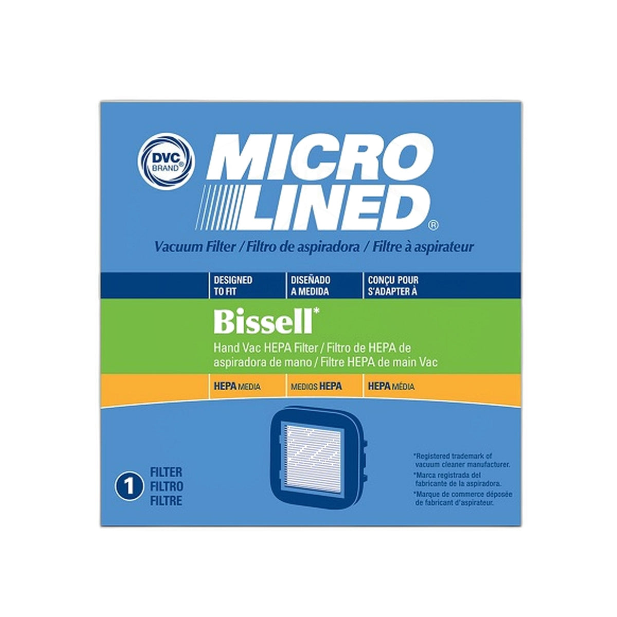 Bissell Auto Mate Handheld Vacuum HEPA Filter Replacement