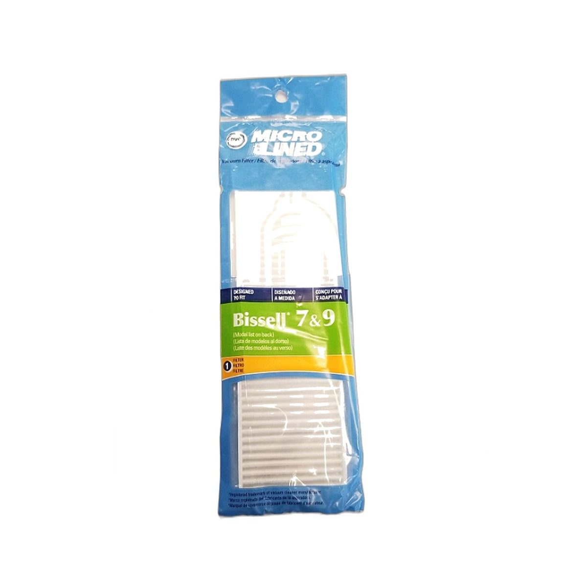 Bissell Style 7/9/16 HEPA Filter with Charcoal, Replacement