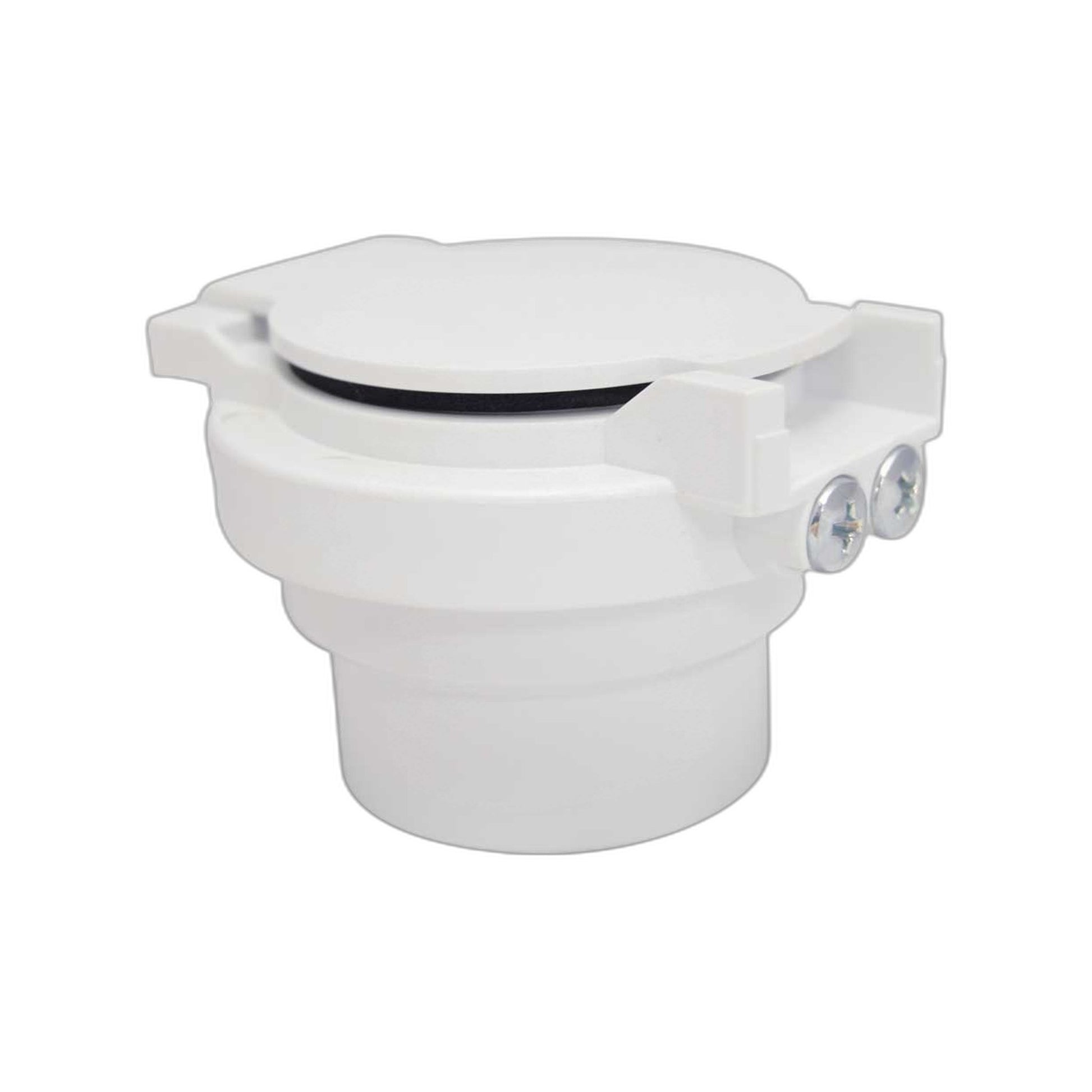 Utility Inlet with 24V Contact, White