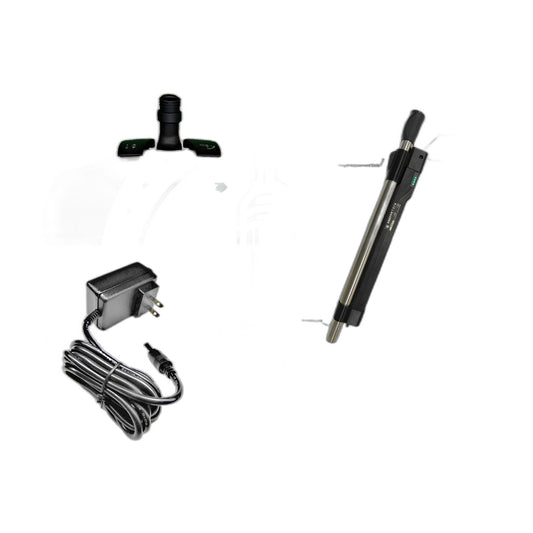 Wessel-Werk EBK360 Battery Power Nozzle Kit, Light Gray, with Wand & Charger