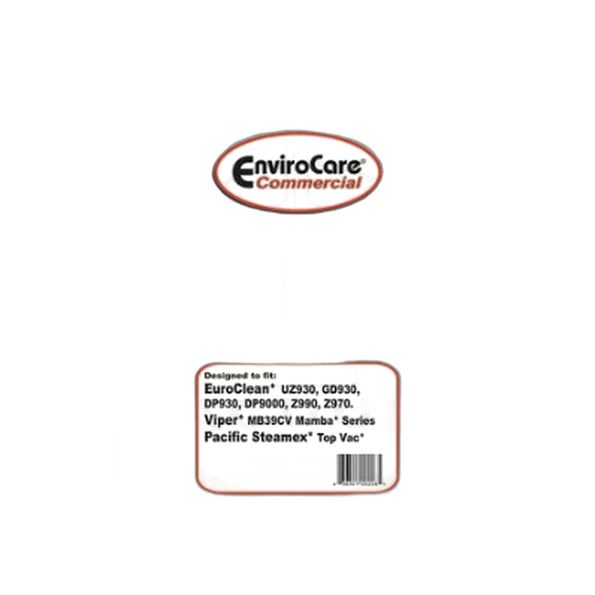 Euroclean Enviro 2-Ply Micro Paper Vacuum Bags, 10-Pack