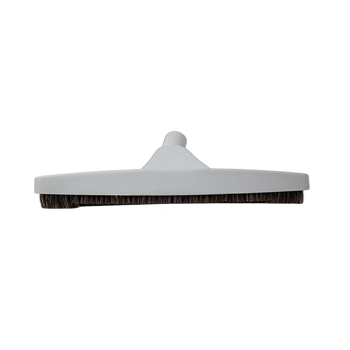 Perfect 12" White Floor Brush, 1-1/4" Fit, Horsehair Bristle