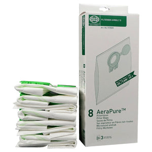 Genuine SEBO D1/D4 vacuum bags with 8 bags