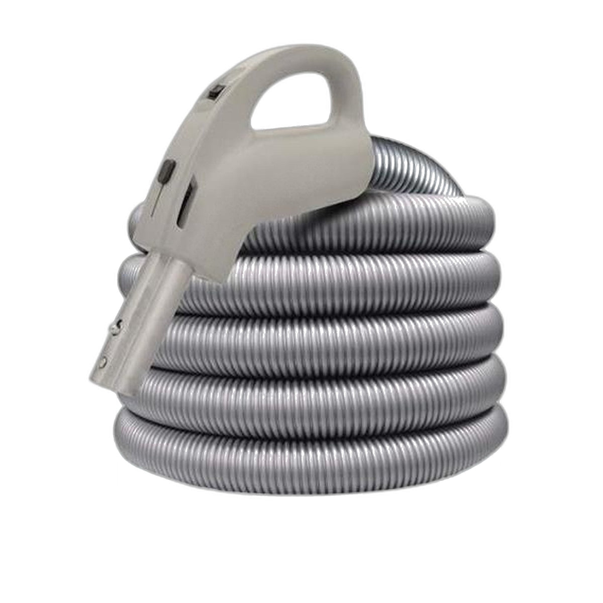 Beam Super Flex 30 Ft Low Voltage Central Vacuum Hose, Button Lock