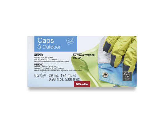 Miele Outdoor CapDosing Detergent Capsules – 6 Pack