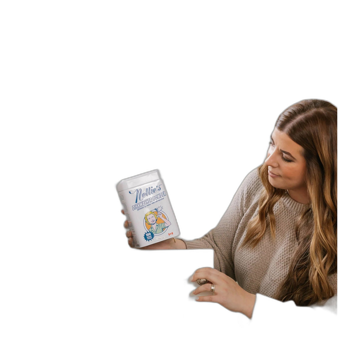 Nellie's Dishwasher Powder Pouch, 50 Loads