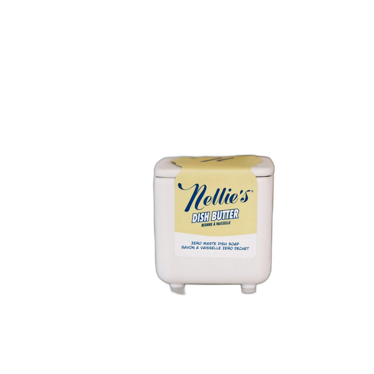 Nellie's Dish Butter, Blue Ceramic Dish