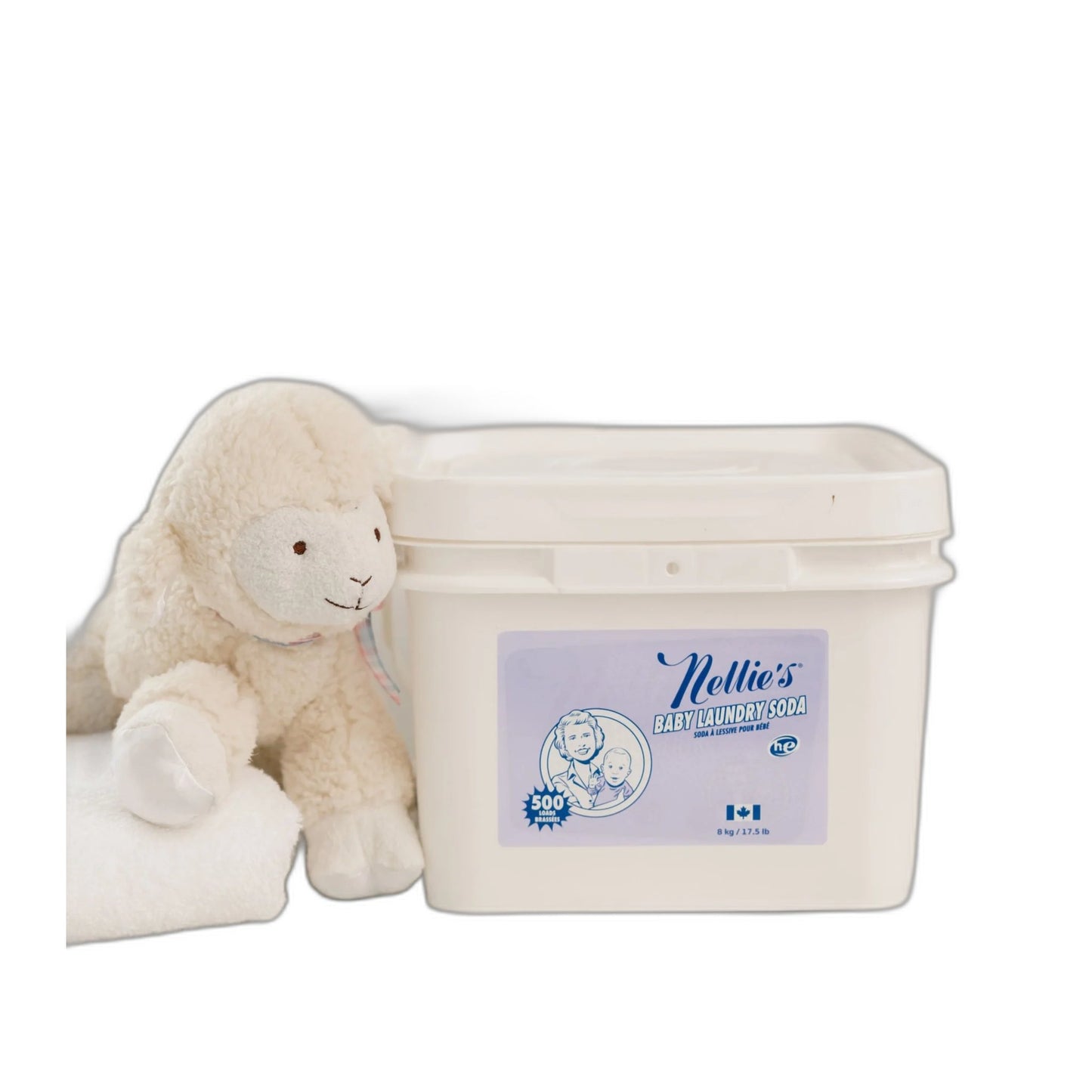Nellie's Baby Laundry Soda Bucket, 1,100 Loads