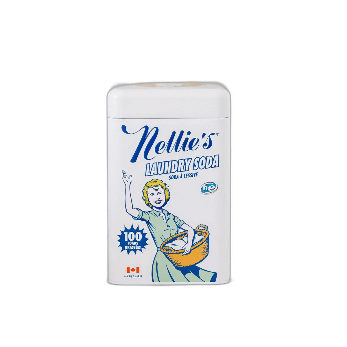 Nellie's Laundry Soda Bucket, 200 Loads