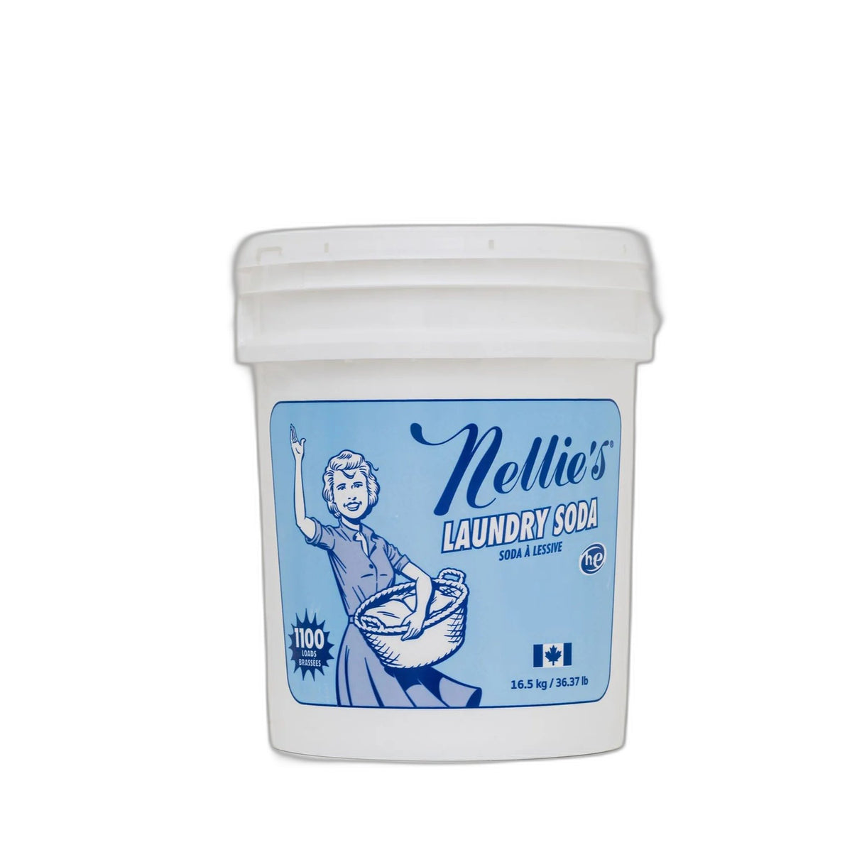 Nellie's Laundry Soda Bucket, 200 Loads