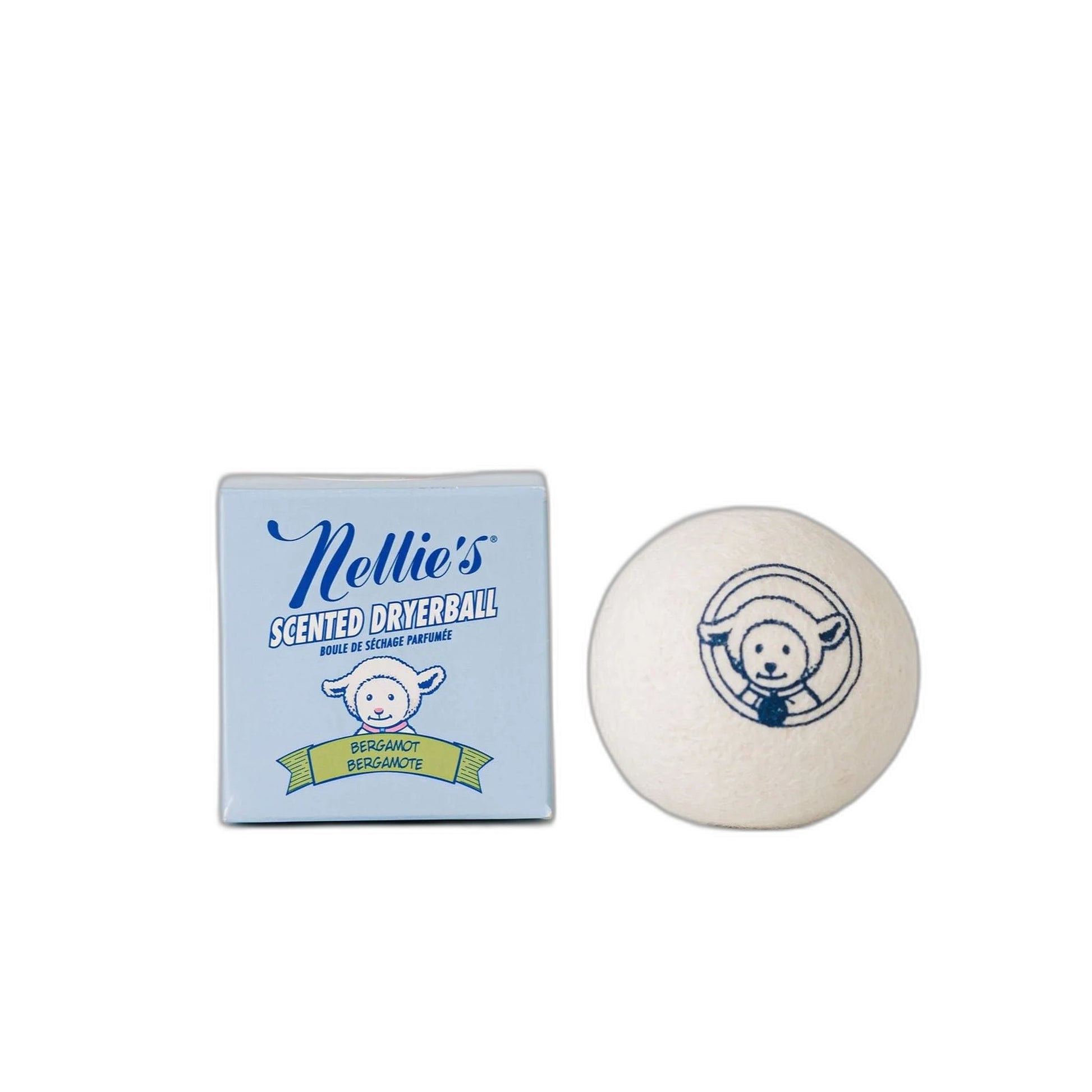 Nellie's Scented Wool Dryerball, Bergamot