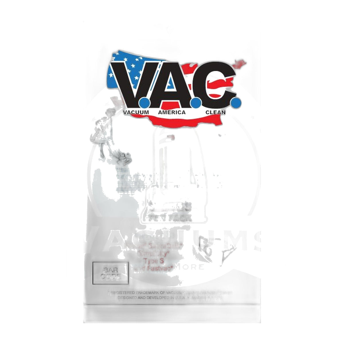 Perfect Type S HEPA Bags for Riccar SupraLite & Simplicity FastVac, 9-Pack